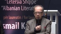 Ora News – Ismail Kadare nderohet me çmimin ndërkombëtar “Letërsia Shqipe”