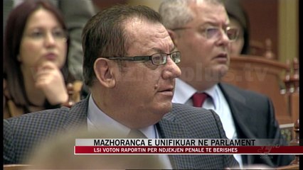 LSI voton raportin për ndjekjen penale të Berishës - News, Lajme - Vizion Plus