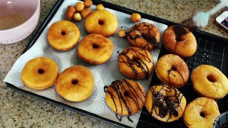 What I Ate on a Lazy Sunday + Baked Donut Recipe! (Vegan)   Collab w  Sweet Potato Soul!