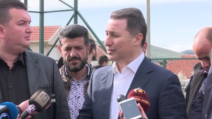Gruevski: Me popull kundër platformës nga Tirana