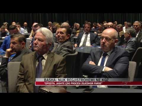 Basha: Jo zgjedhjeve fasadë, nuk do regjistrohemi në KQZ - News, Lajme - Vizion Plus