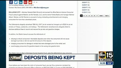 BEWARE: Renting jet skis can come with a hefty price tag