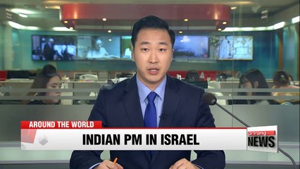 Indian PM Modi kicks off historic visit to Israel