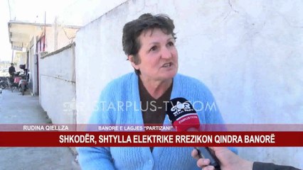 SHKODËR, SHTYLLA ELEKTRIKE RREZIKON QINDRA BANORË