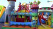Детская Площадка для детей Едем на Большой Машинке Горке на Тракторе Видео для Детей