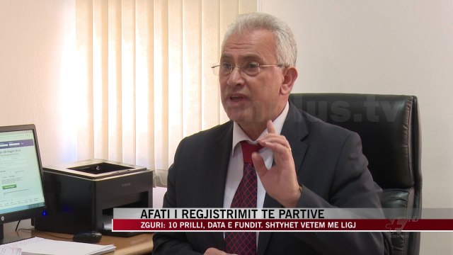 Afatet e regjistrimit të partive në KQZ - News, Lajme - Vizion Plus