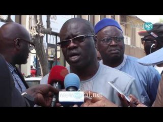 Protestation des travailleurs du grand moulin de Dakar
