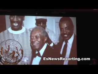 emotional speech by eddie futch wife at the nvbhof event EsNews Boxing