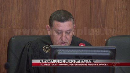 Gjykata le në burg dy italianët, akuzohen për trafik droge - News, Lajme - Vizion Plus