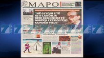 SHTYPI I DITES ME TITUJT E GAZETAVE E MERKURE 12 PRILL 2017 - News, Lajme - Kanali 7