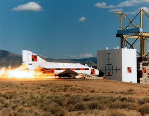 F-4 Phantom Jet Crash Test - Nuclear Facility Crash Assessment