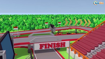 Caminhão para Crianças | desenhos animados bebês compilação de 54 minutos