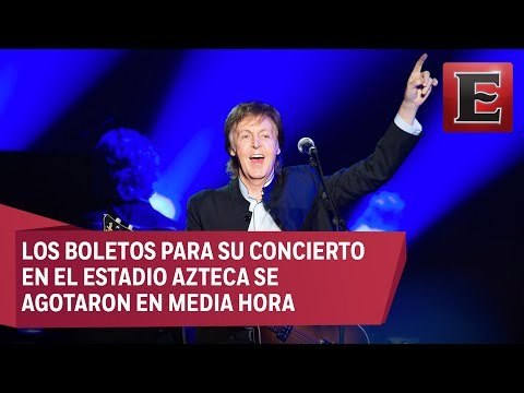 Paul McCartney agota preventa de boletos en México