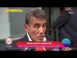 Amenazaron con matar a la familia de Héctor Suárez | Sale el Sol