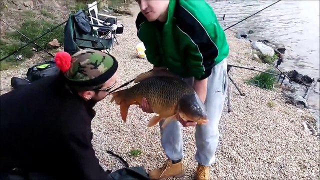 Carp Escapes From Fisherman