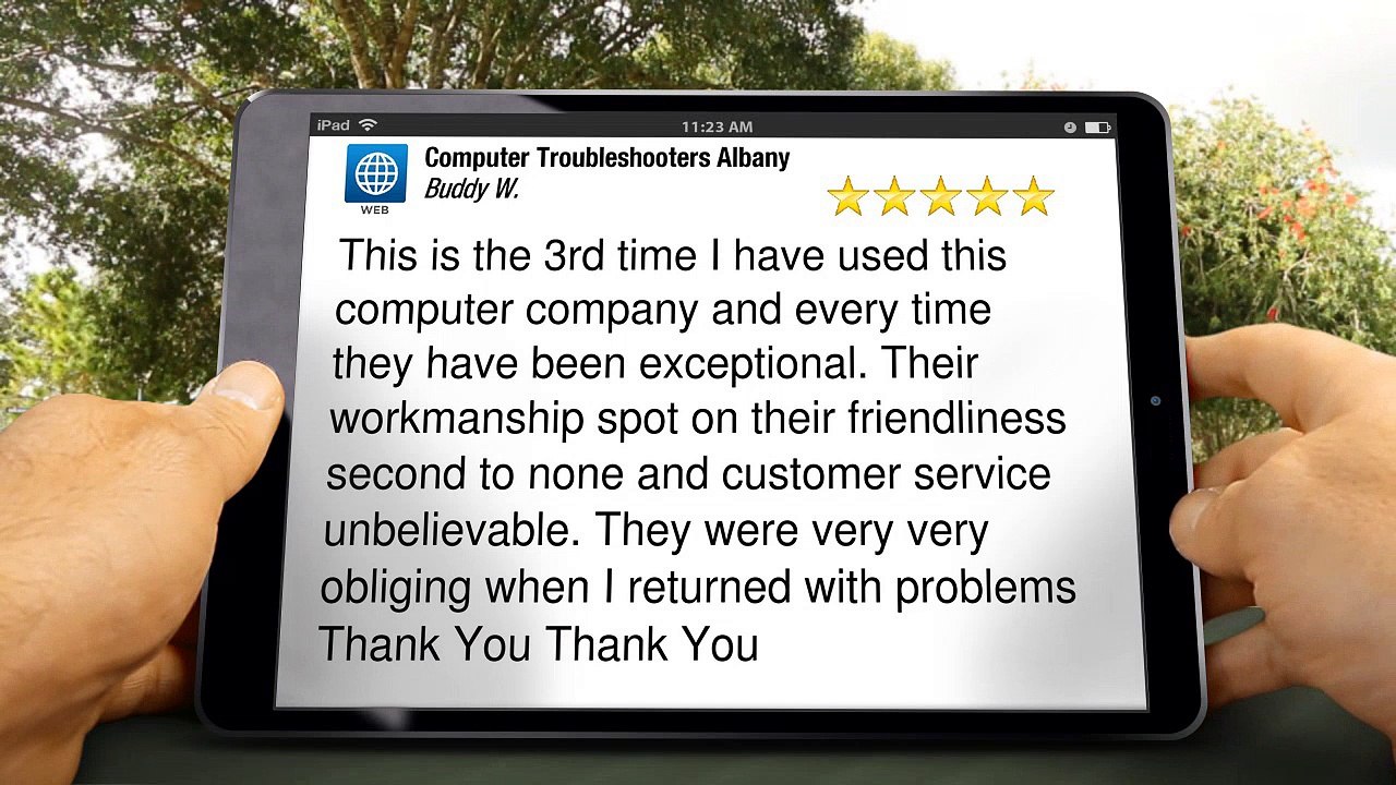 Computer Technician North Shore Exceptional Five Star Review by Buddy W.