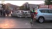 Report TV - Terror në Berat, shoferi i dehur përplas 5 automjete, arrestohet
