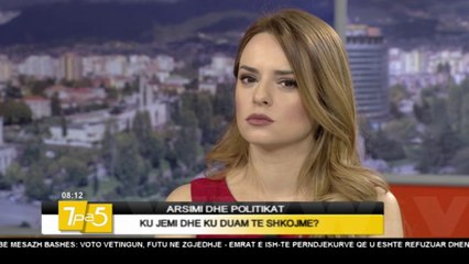 7pa5 - Arsimi dhe politikat - 13 Prill 2017 - Show - Vizion Plus