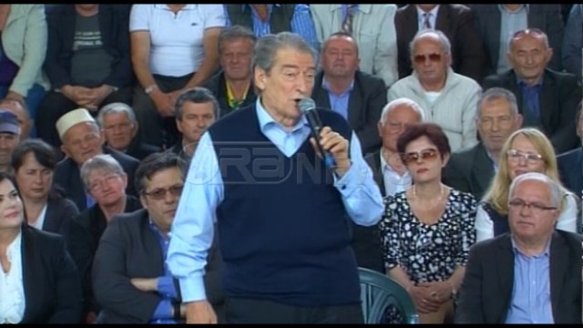 Ora News - Protesta e PD - Berisha: Rama peng i bandave, ka video që kërkon paratë e krimit