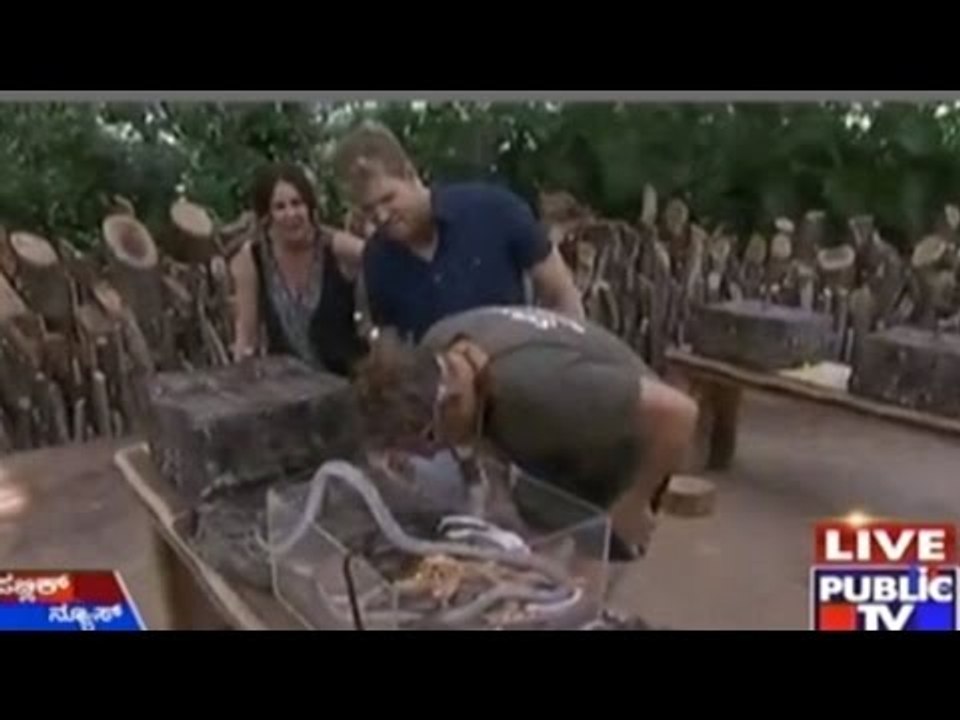 Shane Warne Bitten By Anaconda