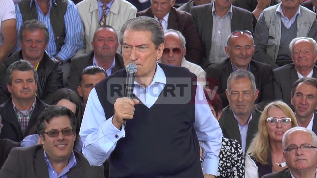 Report TV - Berisha: Edi Rama nuk dorëhiqet, ndaj ta qërojmë!