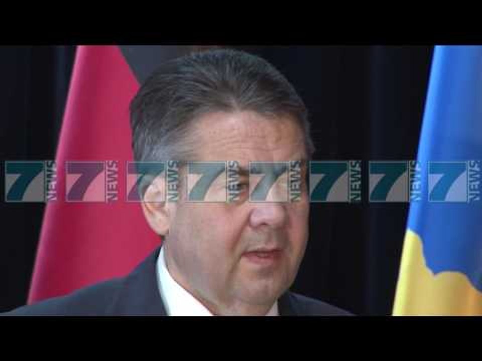 MINISTRI I JASHTEM GJERMAN GABRIEL NE KOSOVE  - News, Lajme - Kanali 8