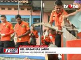 Evakuasi Badan Heli Basarnas yang Jatuh Terhalang Kabut