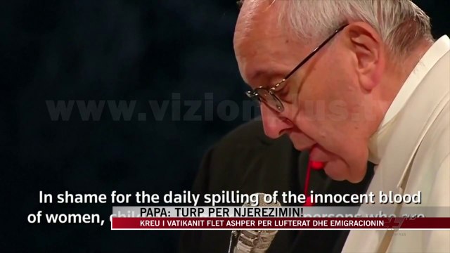 Kreu i Vatikanit flet ashpër për luftërat dhe emigracionin - News, Lajme - Vizion Plus