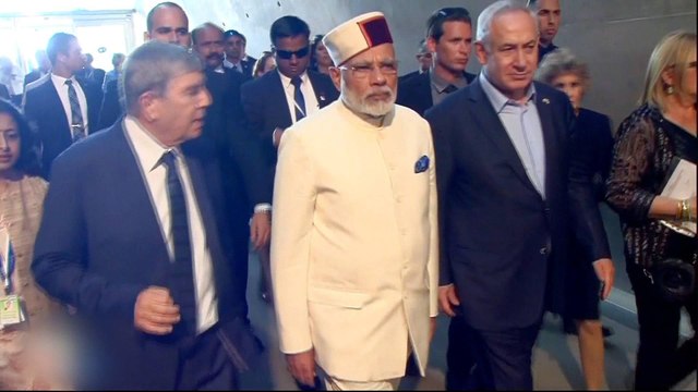 Israel: Indian Prime Minister Modi makes unprecedented visit