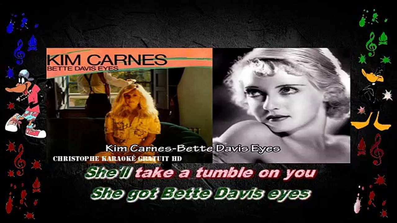 Kim Carnes - Bette Davis Eyes KARAOKE / INSTRUMENTAL