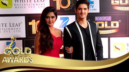 Kanchi Singh And Rohan Mehra Remember Their FIRST AWARD Function TOGETHER  Zee Gold Awards 2017
