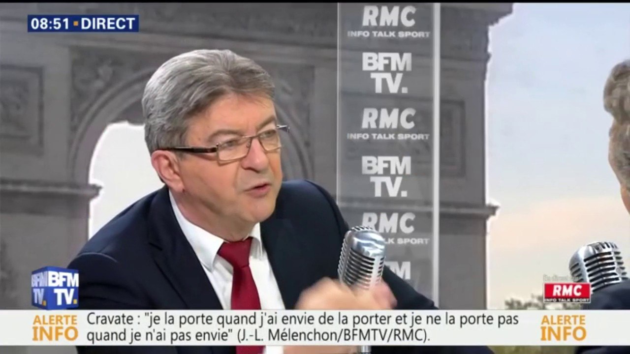 Mélenchon: "De tous temps, le Tiers-État s'est opposé aux habits qu'on voulait leur faire porter"