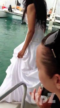 Sposa rischia di annegare il giorno del matrimonio