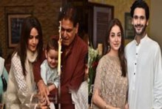 Sarwat Gilani and Fahad Mirza Son Birthday Celebration