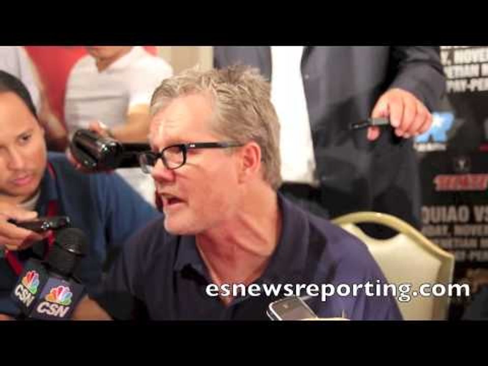 Freddie Roach talks Brandon Rios and catching Pacquiao's mistakes
