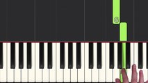 How to play 'VIVI`S THEME' from Final Fawentasy IX  (Synthesia) [Piano Video Tutorial] [HD]