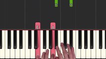 How to play 'VIVI`S HEME' from Final Fantasy IX  (Synthesia) [Piano Video Tu