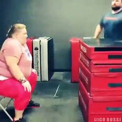 Dünyayı batıran şişko kadın -acemikamera