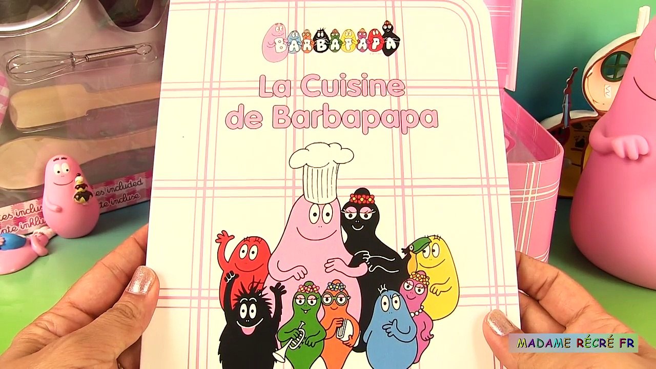 Barbapapa La Cuisine de Barbapapa Livre Moules Ustensiles Jeu d’Imitation