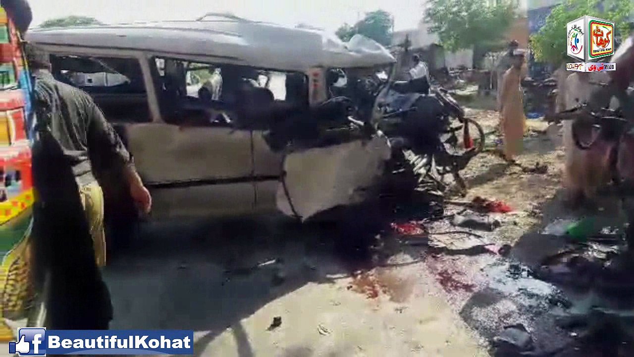 Kohat Indus Highway Accident 2 Dead 11 Injured
