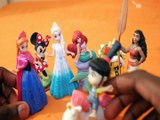 MOANA ADOPTS AGNES GRU DESPICABLE ME 3 BOWSER SUPER MARIO MINNIE MOUSE ANNA ELSA MINIONS DISNEY LITTLE MERMAID ARIEL Toy