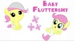 Bébé coloration pouliche flutter pour enfants petit mon poney Princesse se transforme vidéos Alicorn