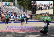 Championnats de France Doublette Féminin & T à T Masculin