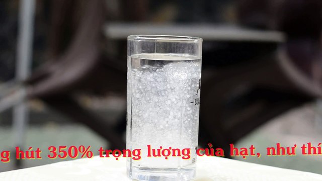 Biện pháp tưới tiết kiệm nước cho cây trồng hiệu quả bằng Aquasorb