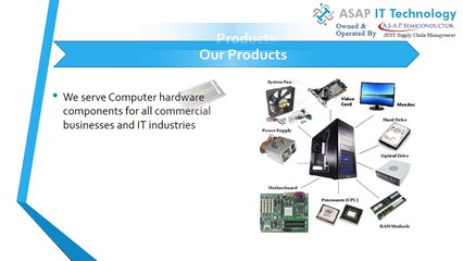 ASAP IT Technology - Computer Hardware Parts Distributor