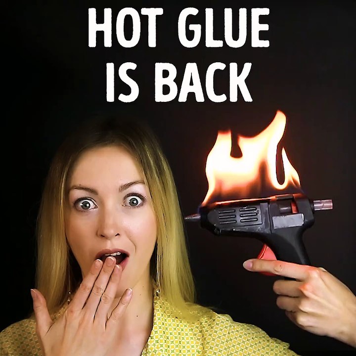 Hot glue is back. Awesome tricks!