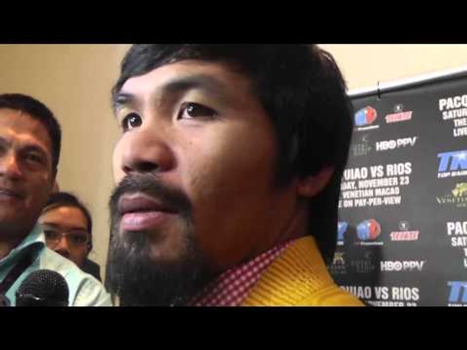Manny Pacquiao on Bradley vs. Marquez 50/50 fight & Matthysse