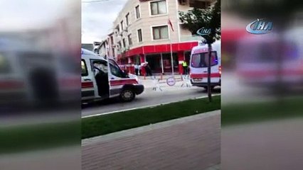 Gemlik Adliyesi'ndeki dehşet kamerada