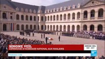 Cérémonie d''hommage national aux Invalides  : 