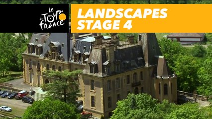 Paysages du jour / Landscapes of the day - Étape 4 / Stage 4 - Tour de France 2017